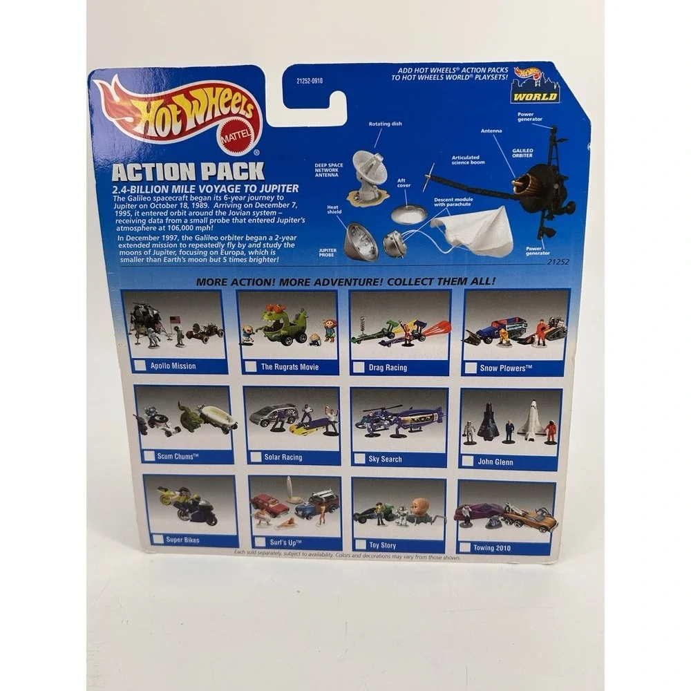 Hot Wheels JPL Galileo Mission Jupiter Europa Encounter Action Pack Playset